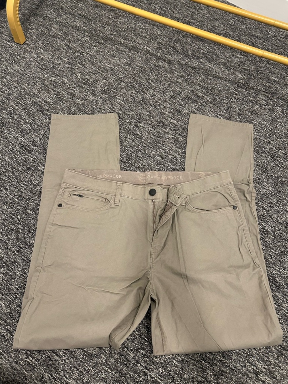Weatherproof Men's Chino Pants - Light Tan